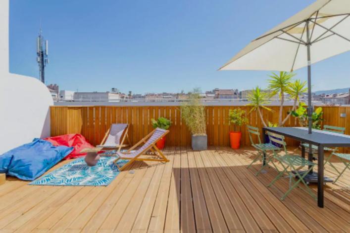 Studio ** Rooftop ** Lulli Marseille Bagian luar foto